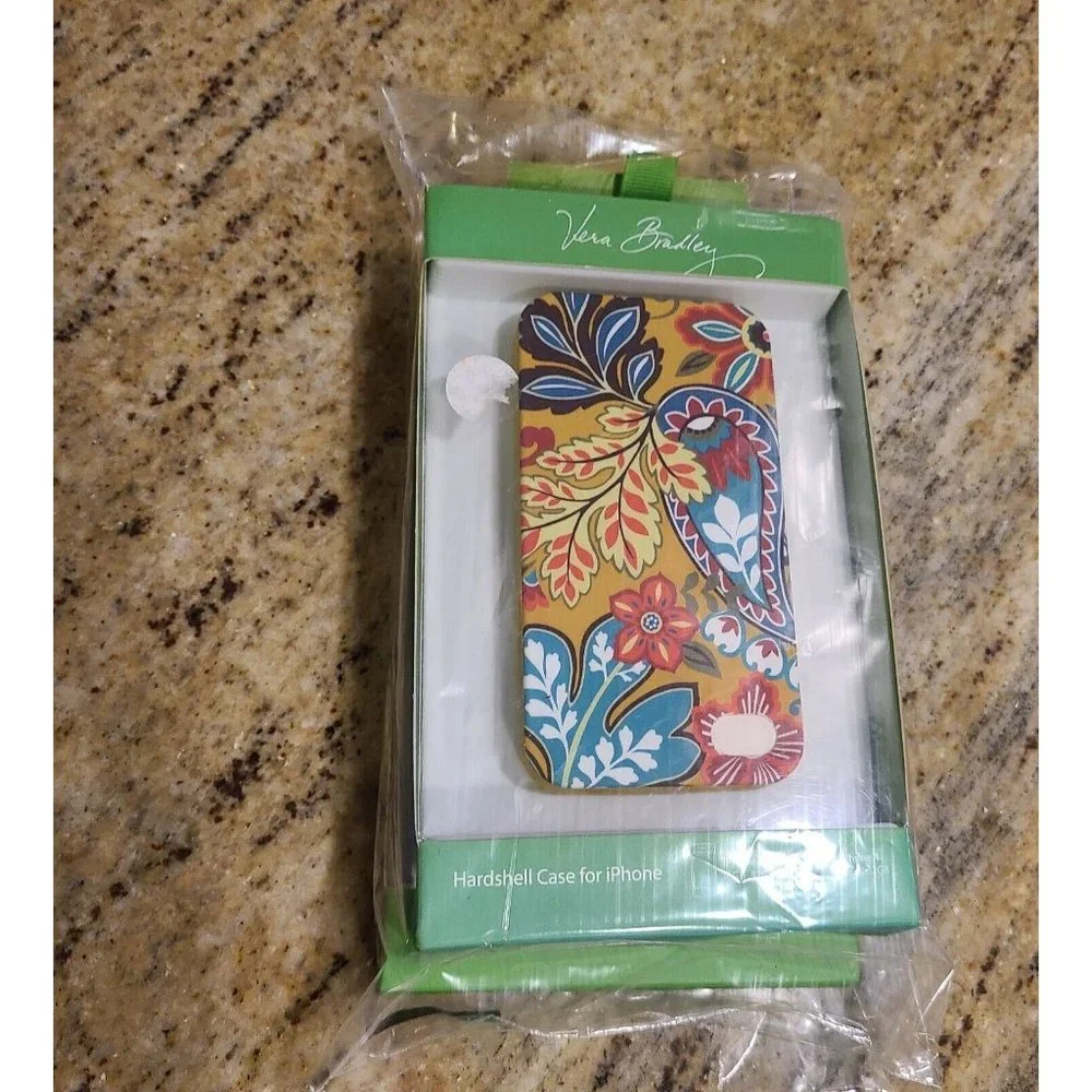 2~ Vera Bradley Provencal & Portobello Hardshell Silicone Cases. IPhone 4 & 4S